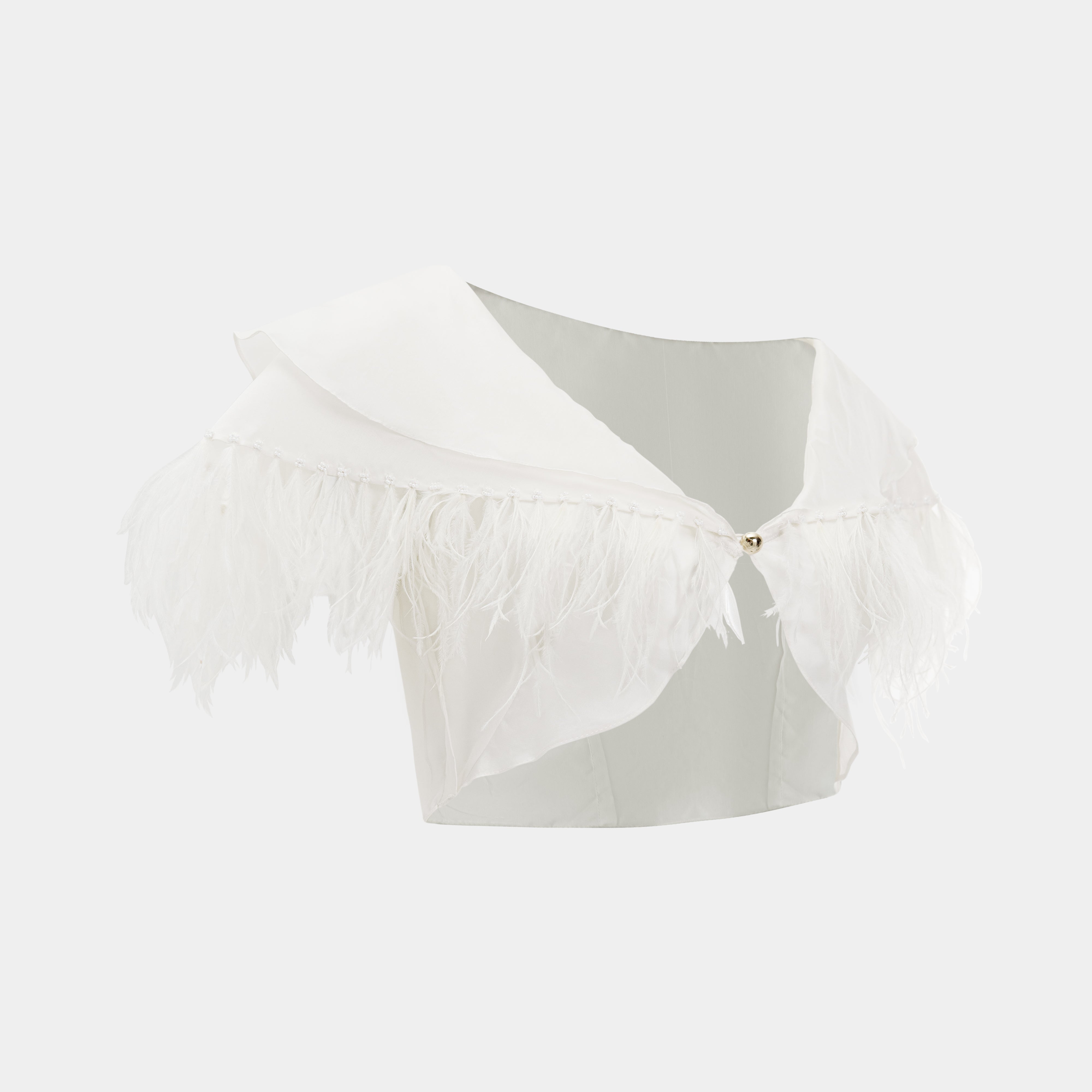 Paloma Crop Top (100% Organza)