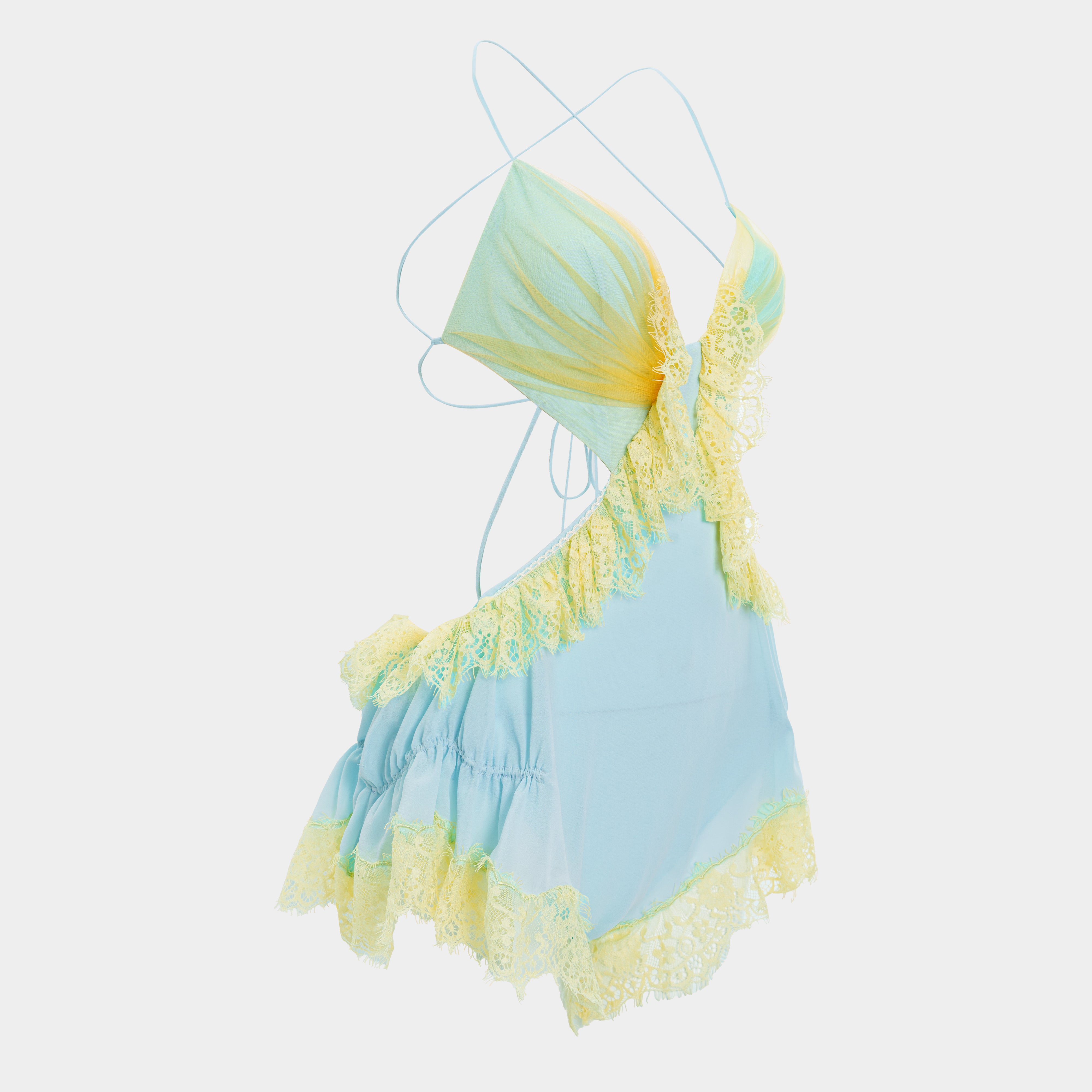 Turquesa Jumpsuit (Duster Coat not included)