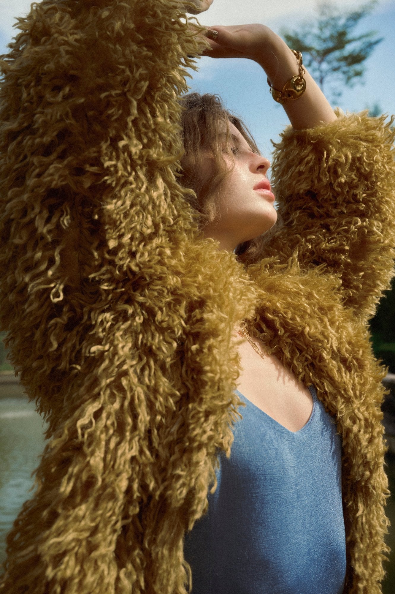Moutarde Fur Coat image 3