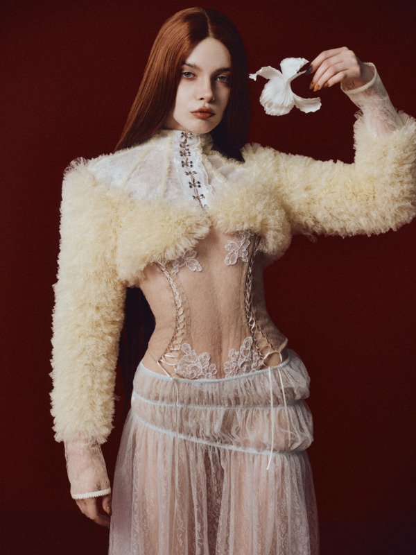 Sonnet XVIII Cropped Jacket - Image 3