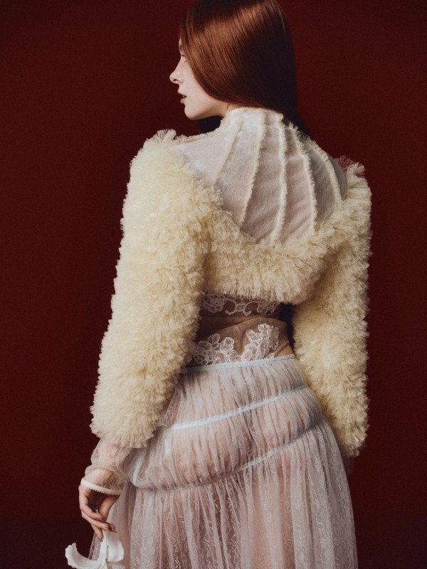 Sonnet XVIII Cropped Jacket - Image 4
