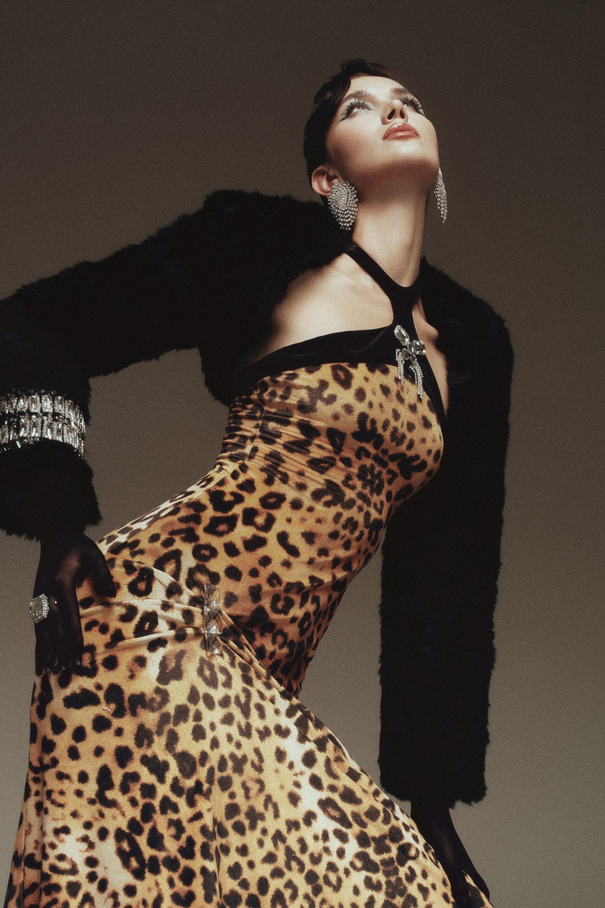 Vamp Faux Fur Bolero